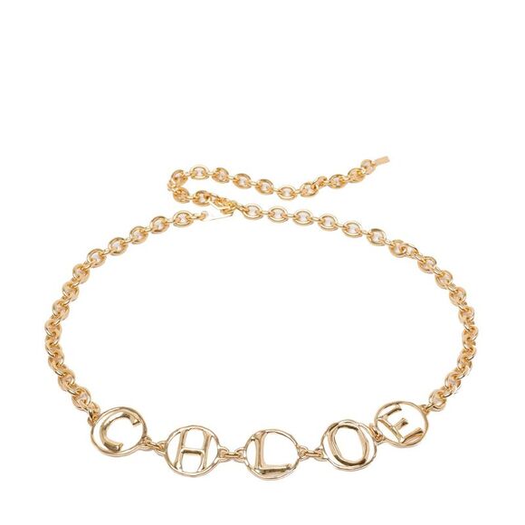 Chloe' Women Chloe' Letters Jewelled Belt